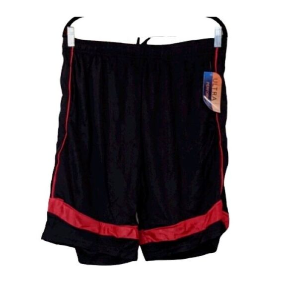 Ultra Proformance Other - Ultra Performance Mens Size XXL Black Elastic Waist Pull On Athletic Shorts